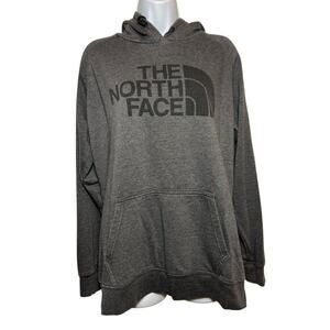 The North Face Women's Gray Hoodie Sweatshirt Size L